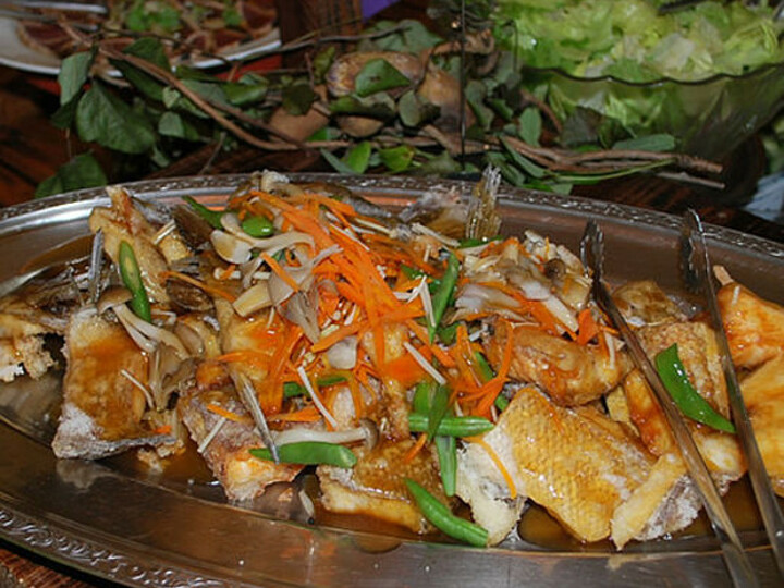 バイキングのお料理の一例