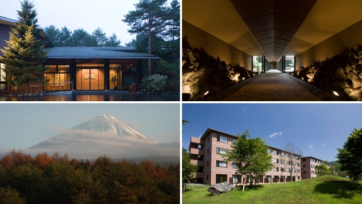 富士の裾野、森の緑に囲まれた静かなリゾートホテル♪