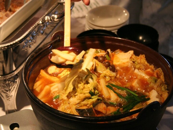 ホテルの夕食バイキングで味わいたい『歩荷汁』 