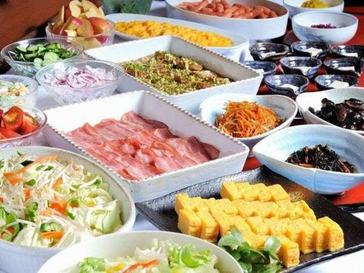 大好評のビュッフェ