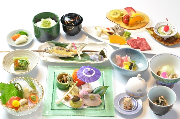 創作会席料理の一例