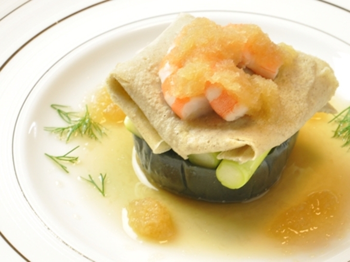 季節の和洋食の一例