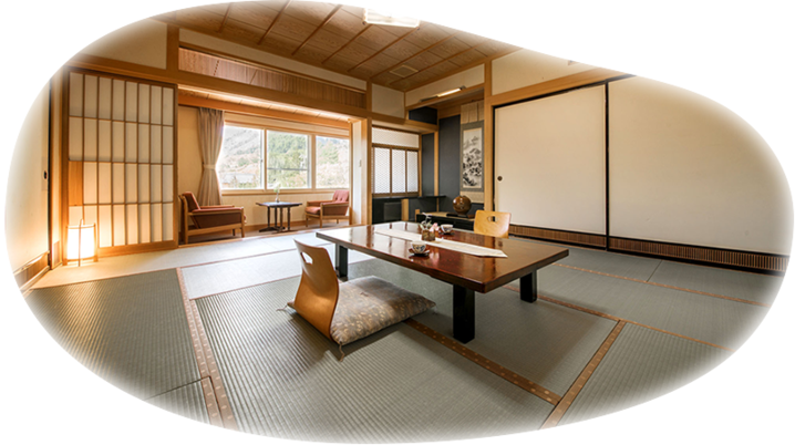 和室１０畳/全館Wi-Fi .