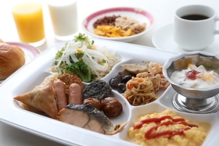 朝食バイキング