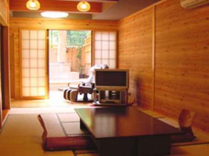和室12畳竹林の見える部屋 竹林.