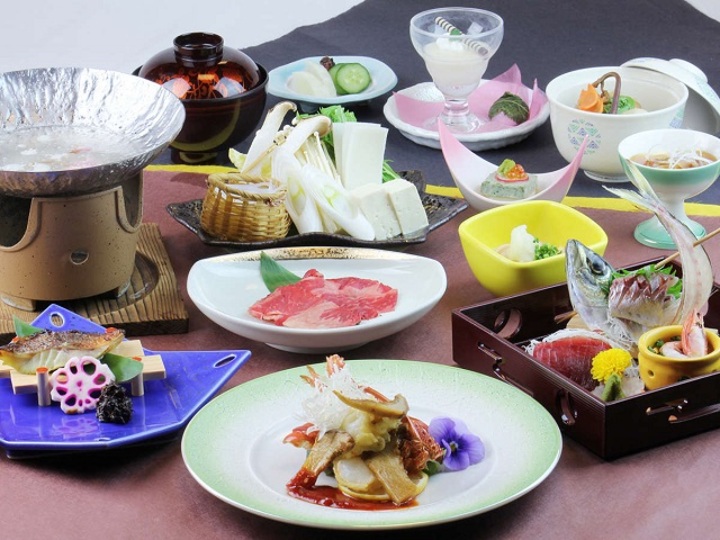 春の味覚のお食事一例！季節の食材を使った板長自慢の会席！！