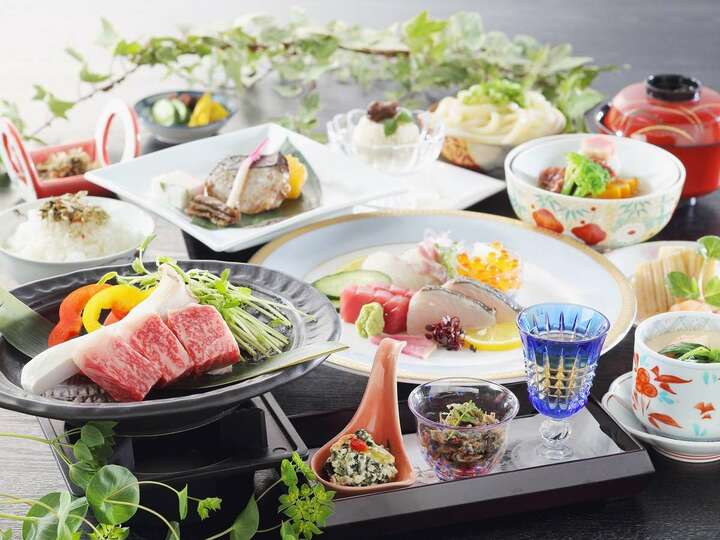 讃水館　基本料理（一例）