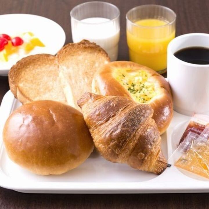 朝食会場