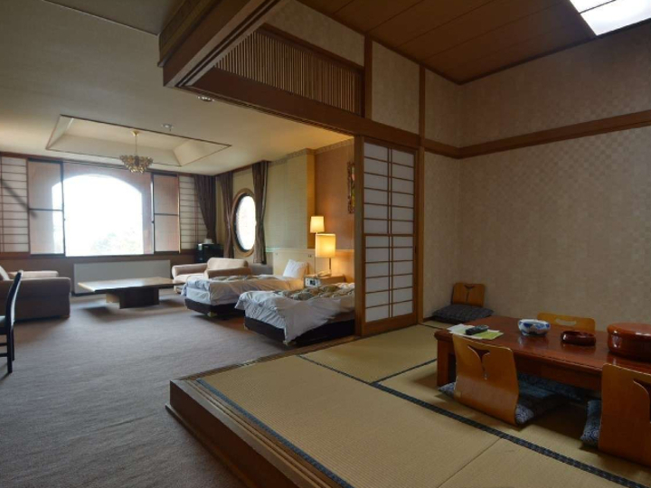 ≪禁煙≫ホテル棟　和洋室(和室１０畳＋洋室ツインベッド)