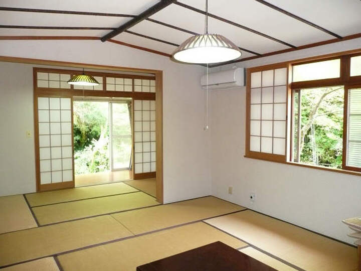 ペットと泊まれる和室12畳