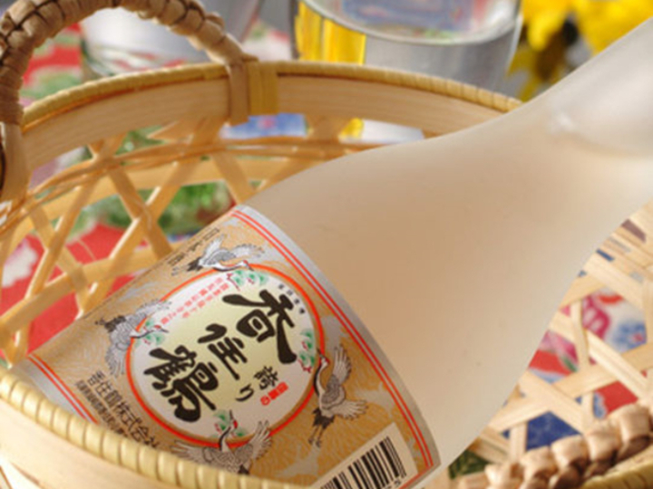 地元の銘酒「香住鶴（かすみづる）」もお楽しみください。
