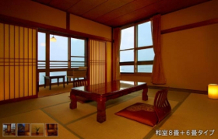 １階のお部屋で８畳６畳の２間付の和室です。 