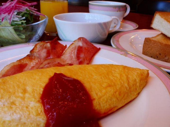 朝食一例