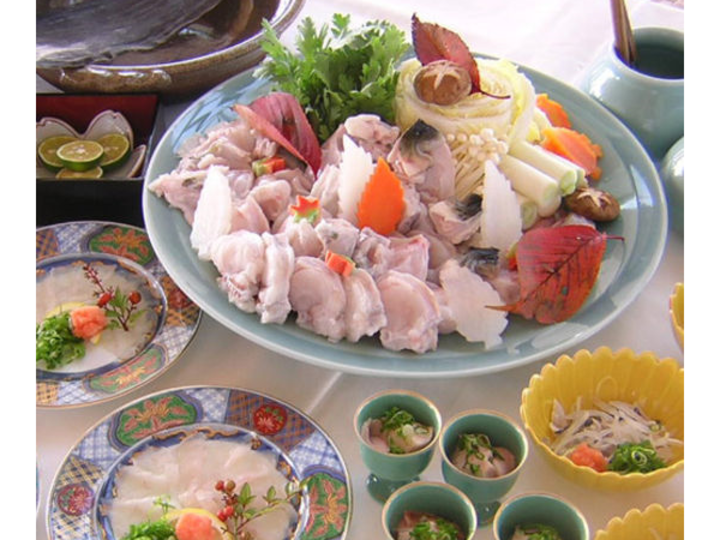 淡路島でふぐ料理♪