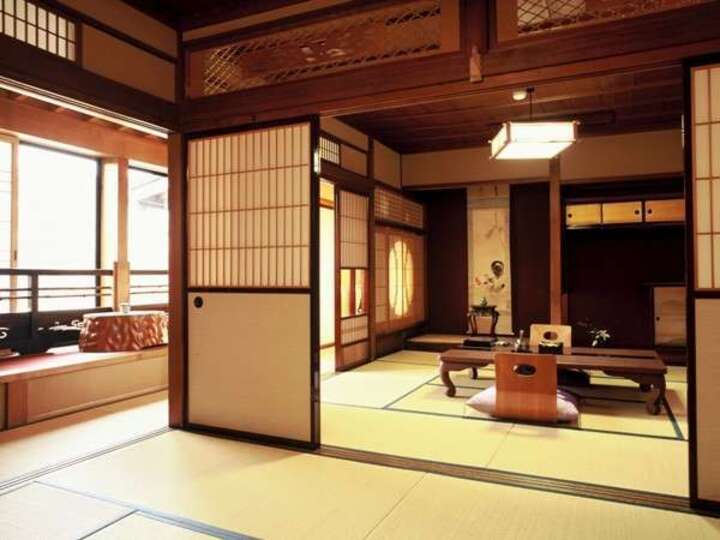 国登録有形文化財の招月楼（次の間付）.