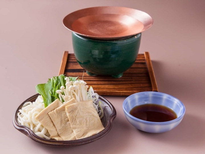【朝食】湯葉しゃぶ(選べる1品)