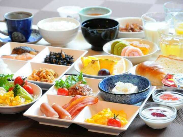 朝食バイキング