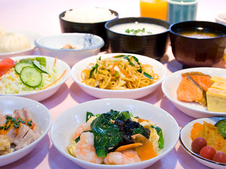 【朝食バイキング一例】