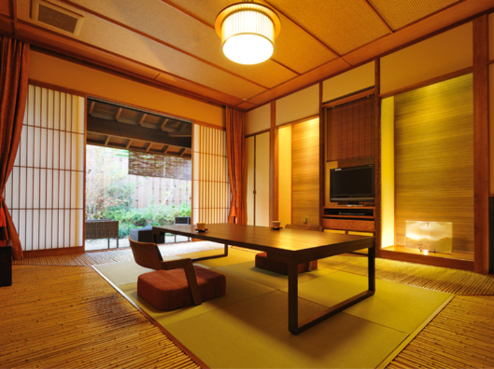 【山ぼうし】半露天風呂付離れ（3間続きのお部屋）約70平米 