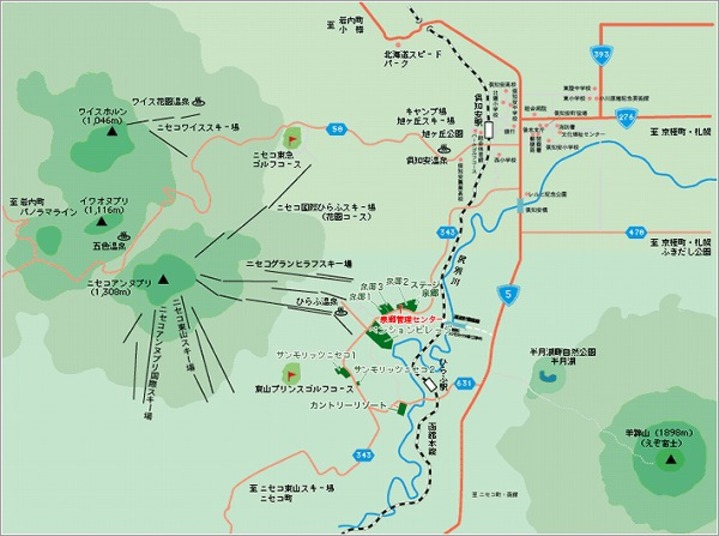ニセコひらふ泉郷レンタルコテージ 北海道 ニセコ のアクセス 周辺情報 格安旅行の宿泊予約ならトクー