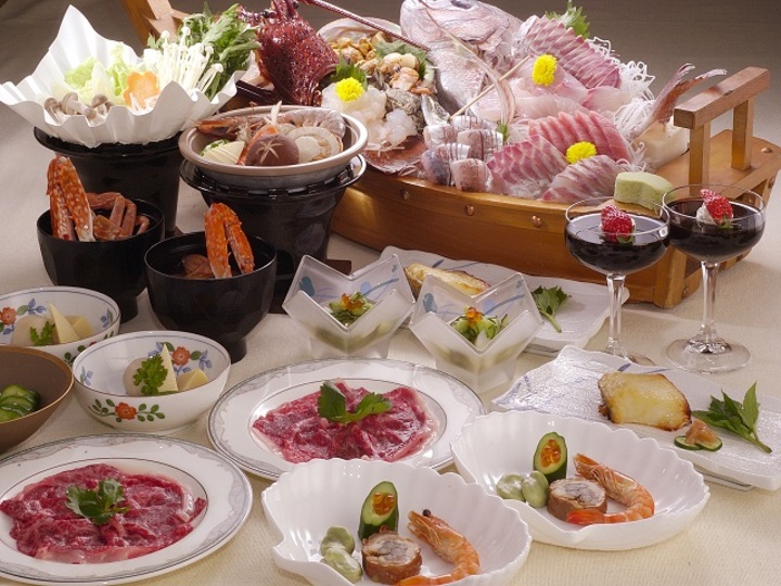 夕食和食コース①