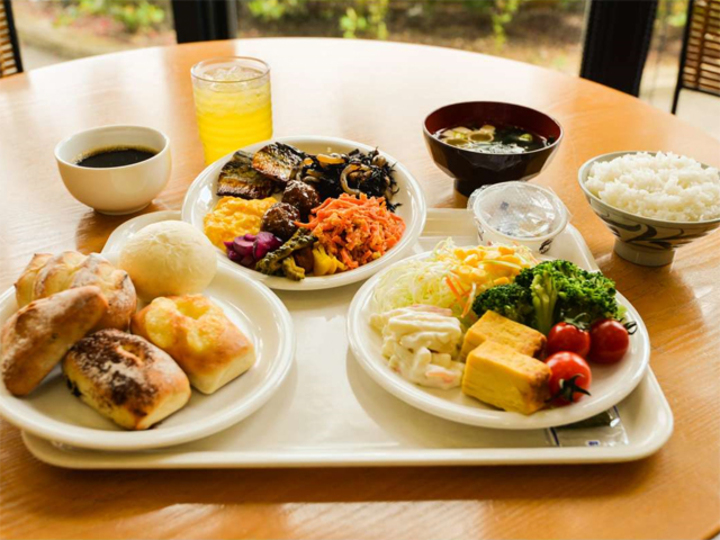 朝食会場