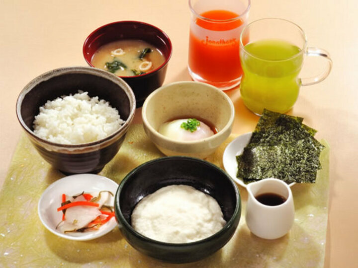 とろろ朝食