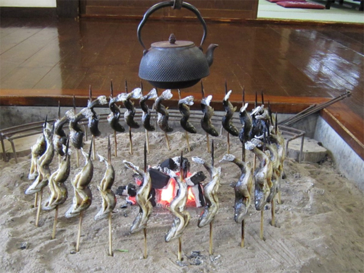 岩魚の塩焼き