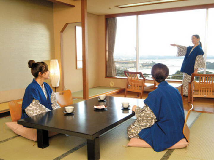 【全室海側和室10帖の松風閣】海の見えるお部屋（和室）.