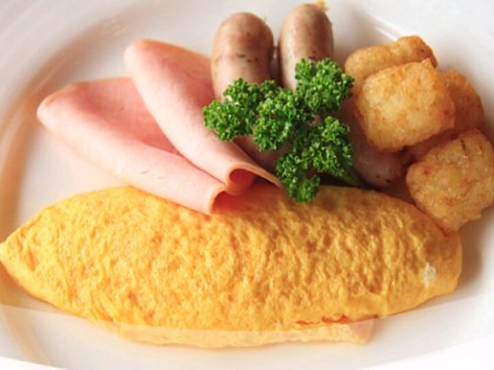 朝食バイキング