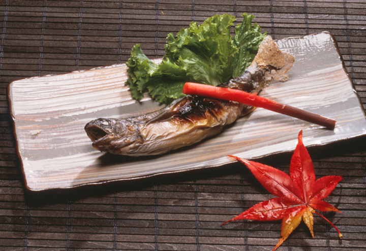岩魚の塩焼き