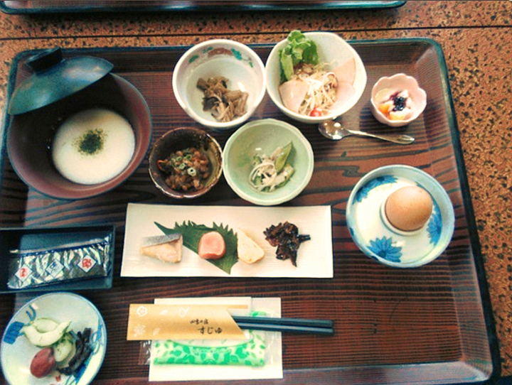 朝食一例