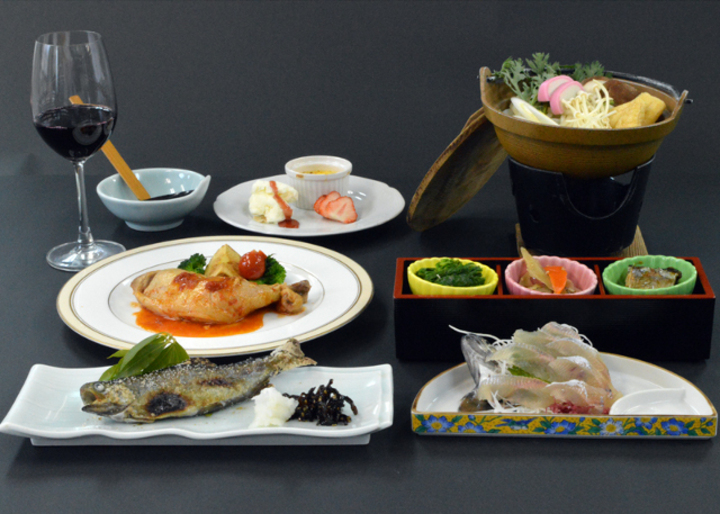 料理長おまかせ田舎の懐石風料理