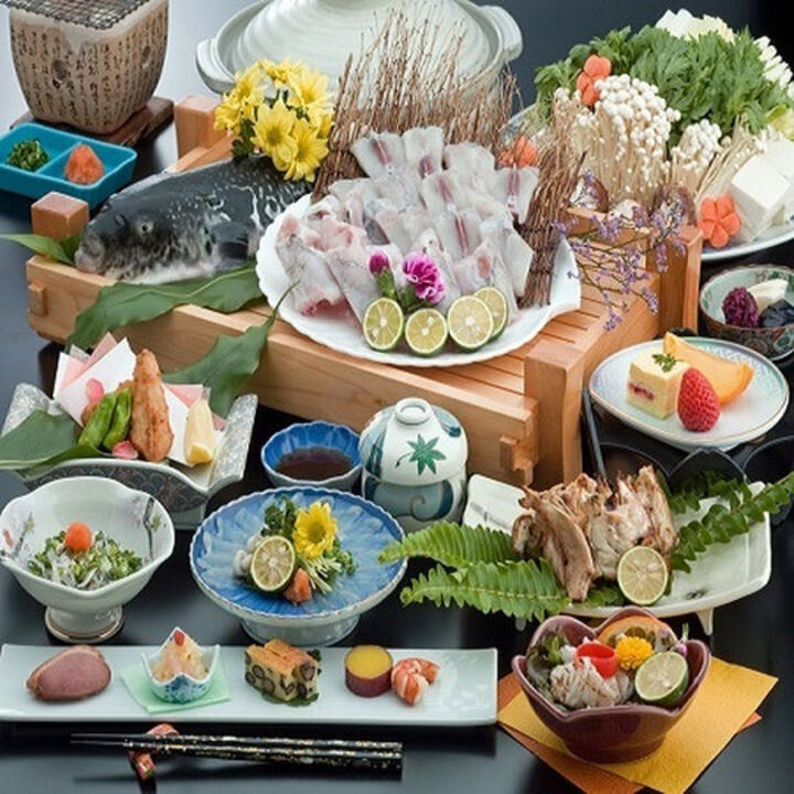 ふぐフルコース