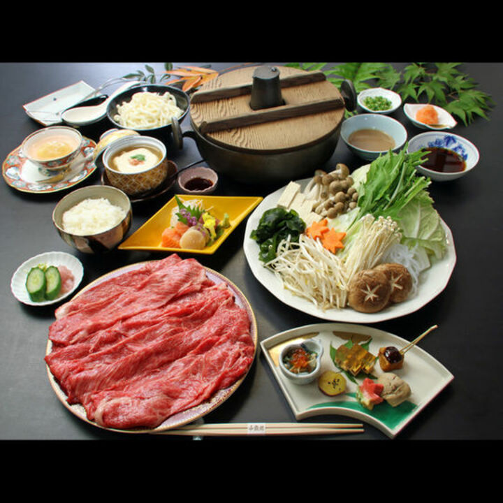 飛騨牛しゃぶしゃぶコース（イメージ）