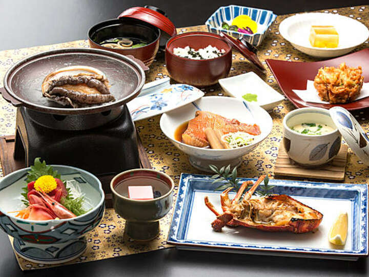 伊豆海の幸を味わう料理一例