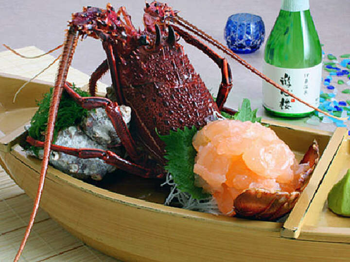 伊豆の会席膳一例