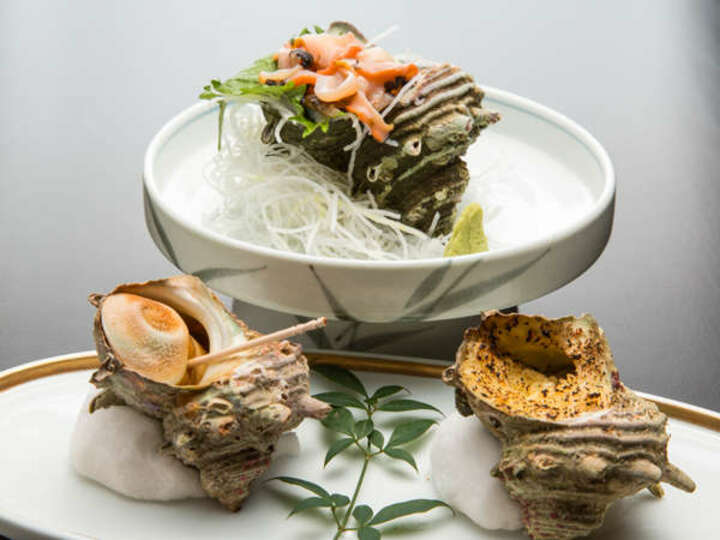 磯の香りそのまま！料理一例