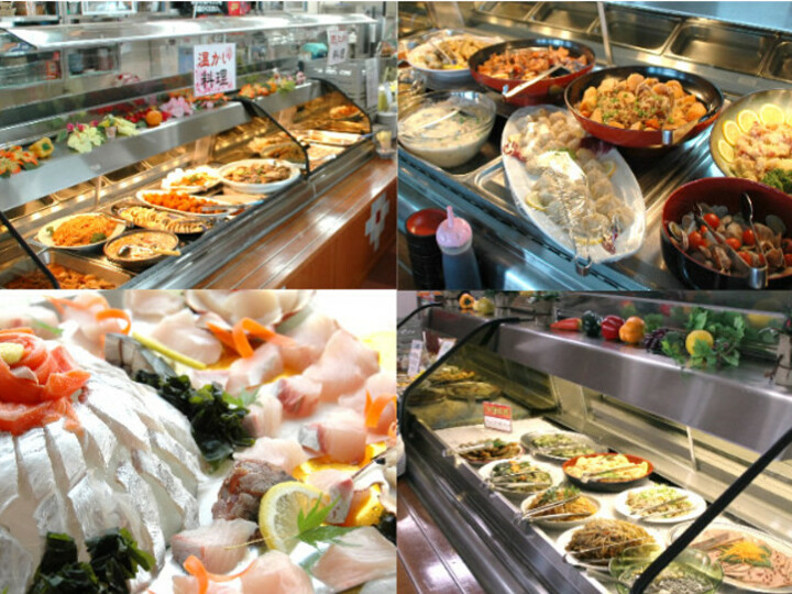 ＼時間制限無しで食べ放題！／みはらし温泉本館ランチバイキング