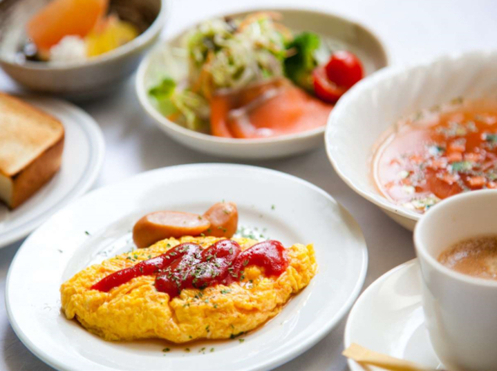 朝食一例