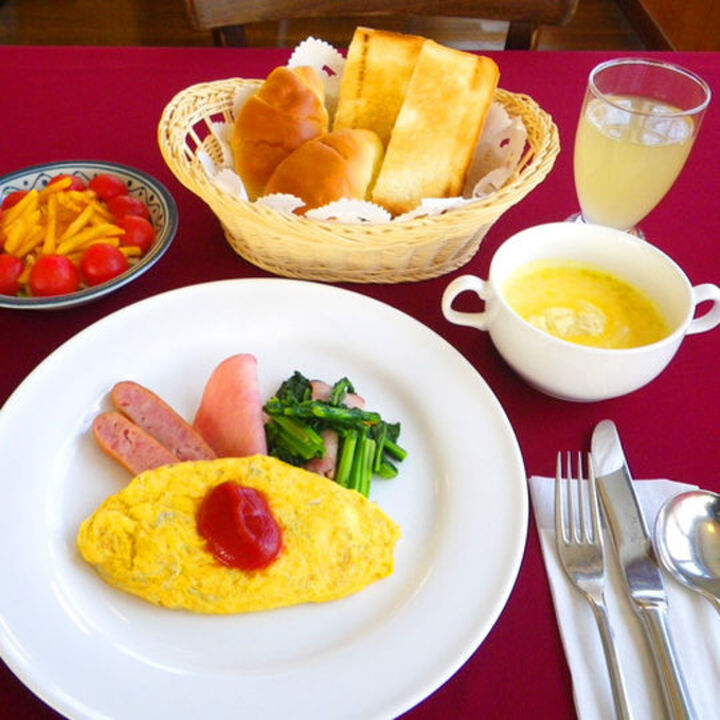 朝食一例