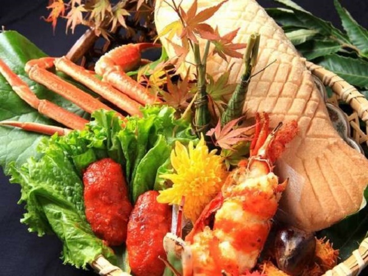 豪華海鮮籠盛り
