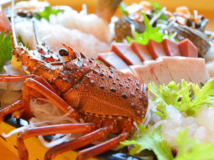 初夏限定！伊勢海老のお造り