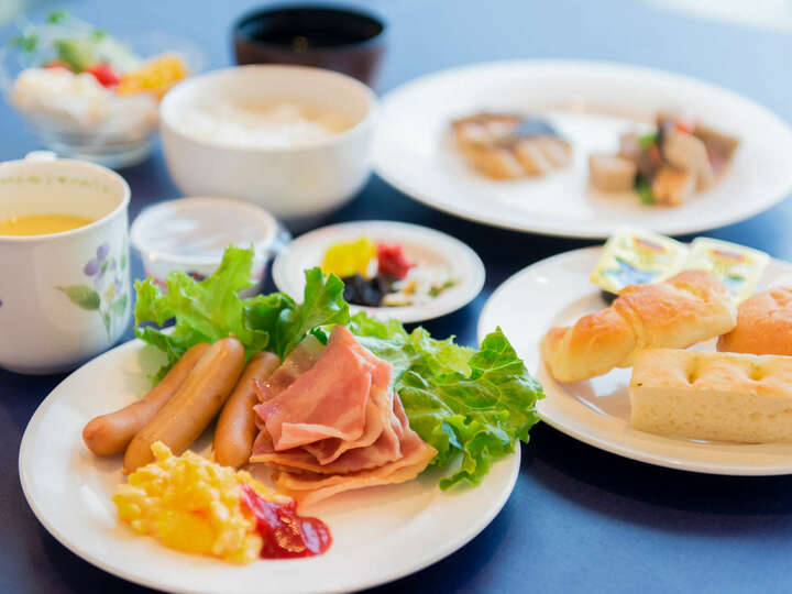朝食＆夕食ビュッフェ♪