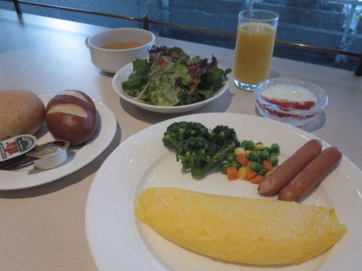 朝食一例