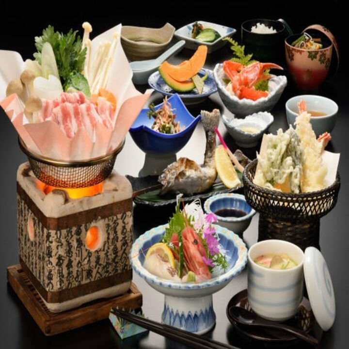 夕食一例　親方おすすめ膳　全11品