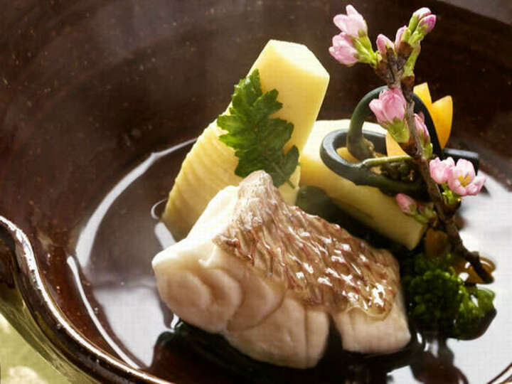 「春鯛と筍の旨煮」