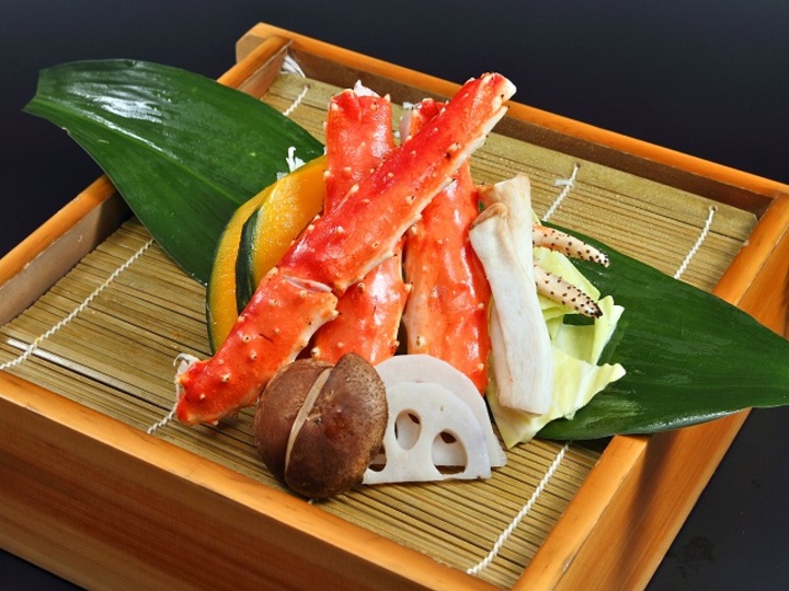 【別注】タラバガニの蒸籠蒸し