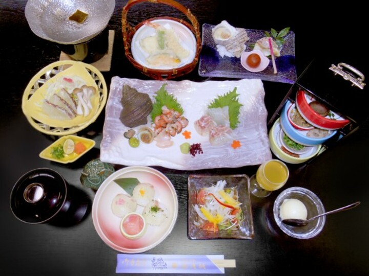 鯛＆春サザエ会席