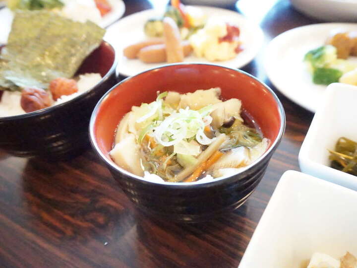 朝食バイキング